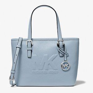 Michael Kors Xs Cryl Conv Tz Tote Pale Blue